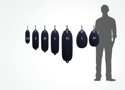 Nautiqo's Rope Fender in Navy